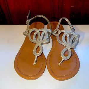 Silver Sandals